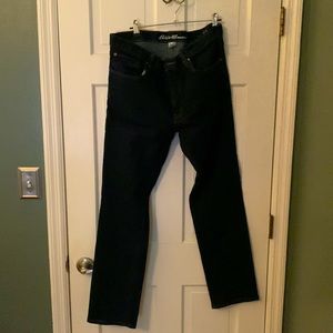 Eddie Bauer Slim Fit 35x32 Dark Wash Jeans